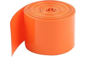 uxcell 29.5mm PVC Heat Shrink Tubing Sleeving 5m 16.4ft for 18650 18500 Battery