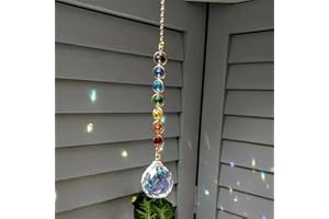 1pcs Sun Catcher, Rainbow Maker Prism for Home Decor, Classic Style Hanging Ornament, Rainbow Maker Decorative Prism