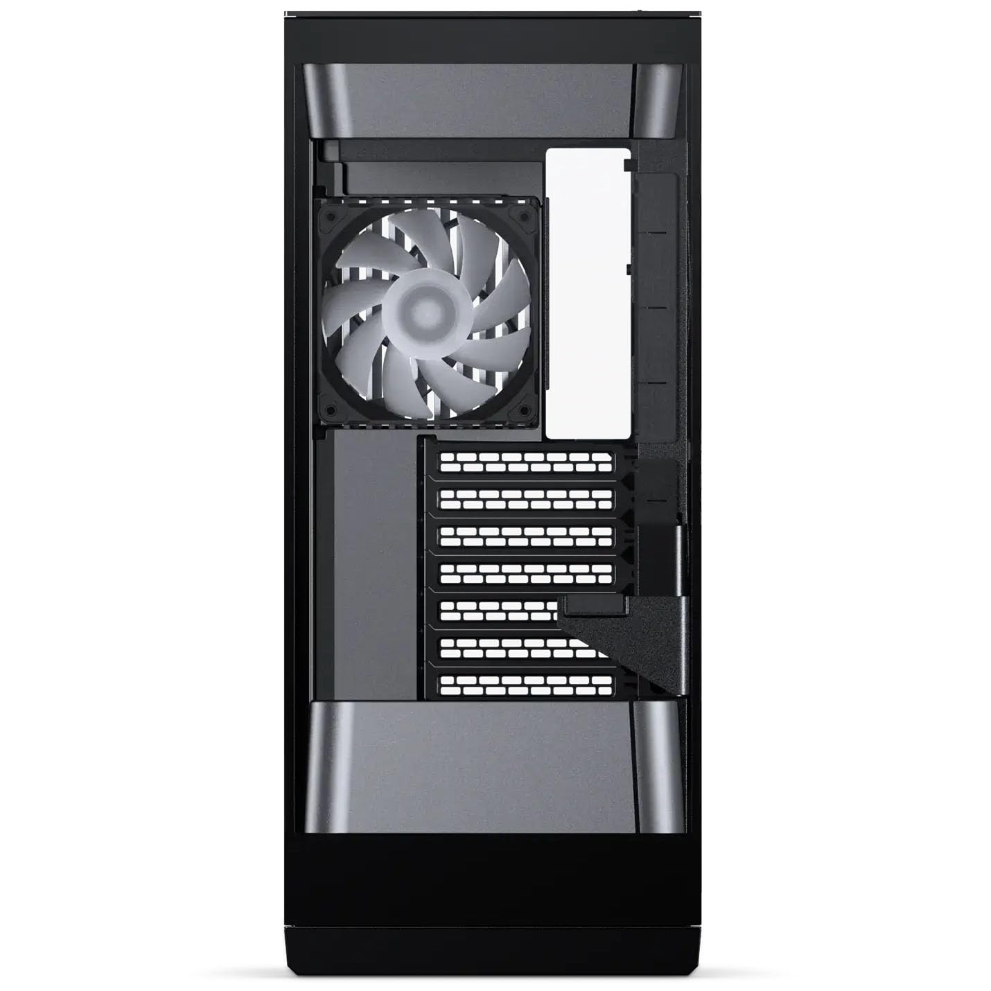 PHANTEKS Evolv S2 PC-Gehäuse Schwarz | E-ATX Midi-Tower mit Panorama-Glas, RGB, Back-Connect, 4X 120 mm Lüfter vorinstalliert 8