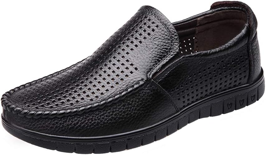 Amazon Wewin ビジネスシューズ メンズ 本革 革靴 ローファー スリッポン メッシュ サンダル オフィス ドライビング カジュアル スニーカー 蒸れない 厚底 防滑 通気 ビジネスシューズ