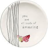 You are All Kinds of Amazing - 4 Inch Butterfly Keepsake Jewelry Trinket Dish