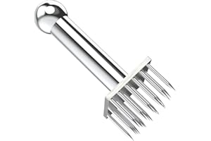 Lynkaye Professional Meat Tenderizer with 28 Stainless Steel Sharp Needle Blade Mallet Heavy Duty Cooking Tool for Tenderizin