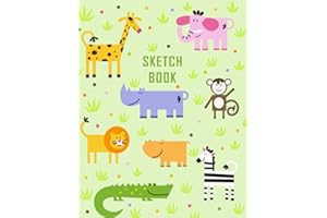 Sketch Book: Notebook for Drawing, Writing, Painting or Doodling for Kids , 110 Pages, 8.5x11