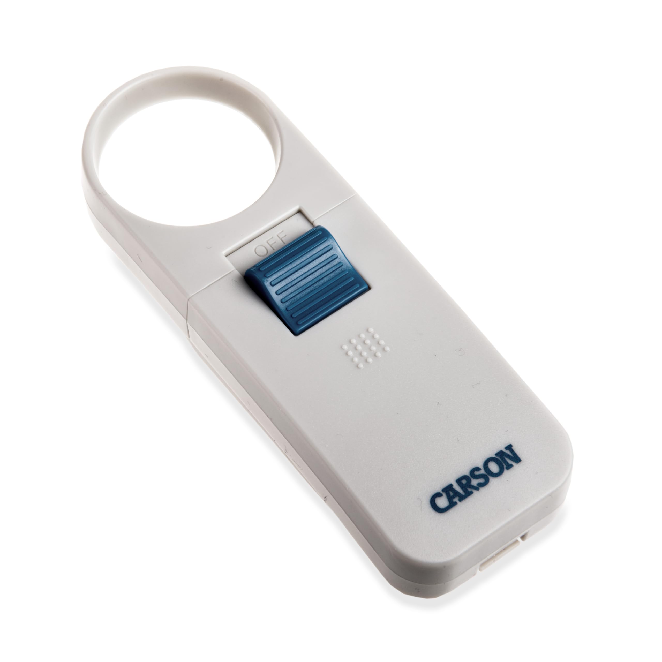 Carson Lighted Aspheric Magnifier, White, 7X