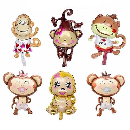 ED-Lumos Luftballon 6 Stücke AFFE-Ballons für Party ...