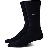 Calvin Klein Men's Dress Lightweight Stretch Crew Socks (2-Pack)