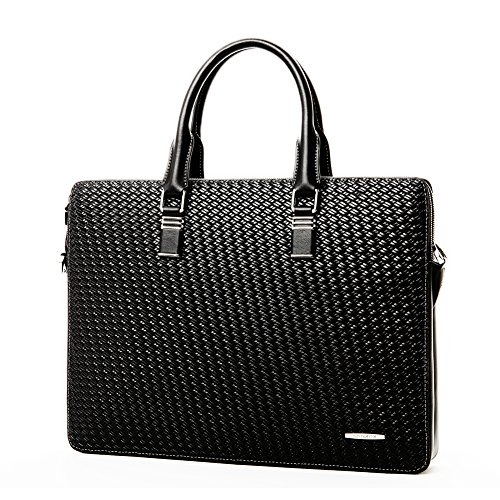 BOSTANTEN Leather Lawyers Briefcase Shoulder Laptop Business Bag for Men & Women eBay