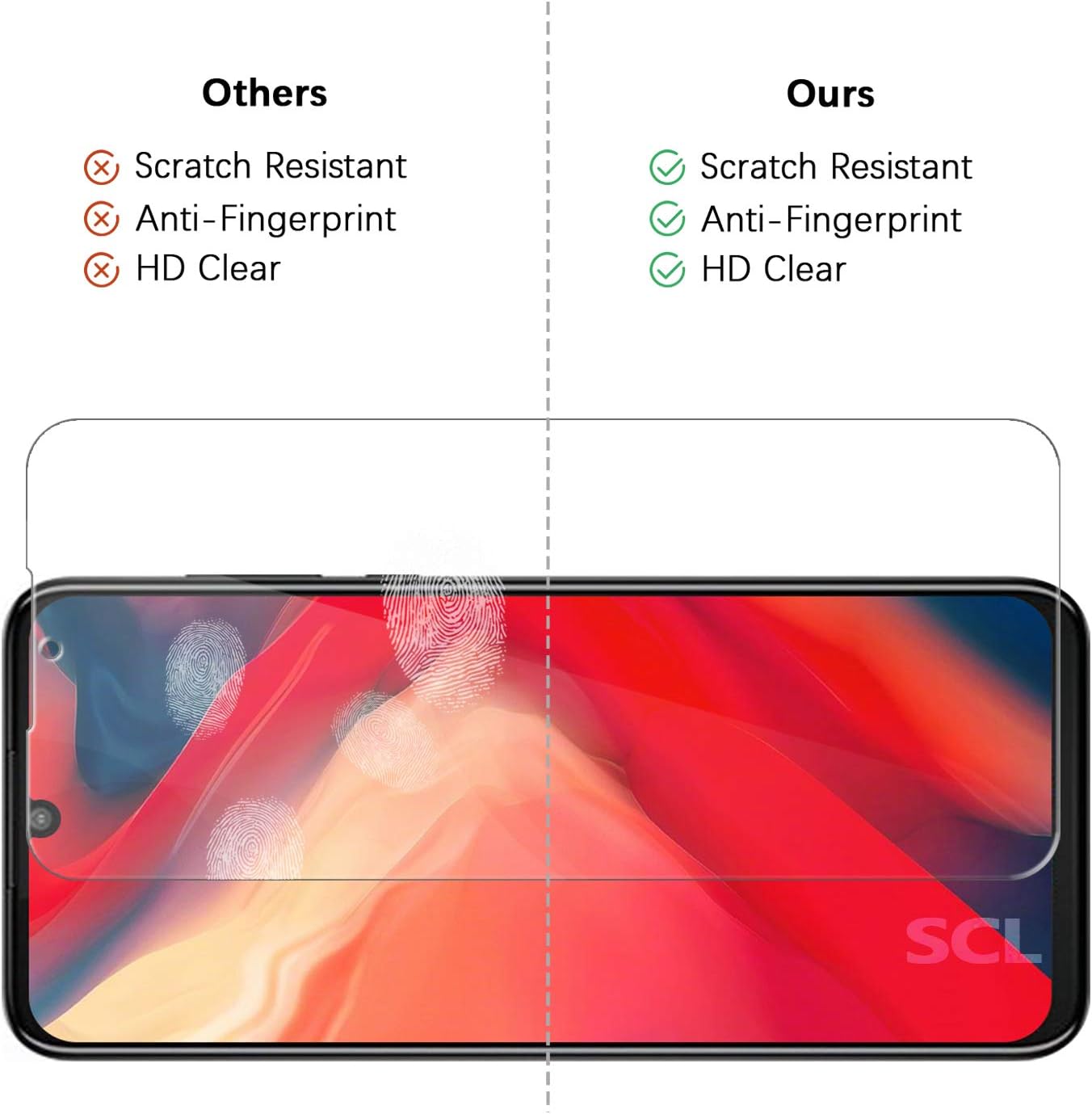 SCL Moto One Zoom Tempered Glass - Image 4