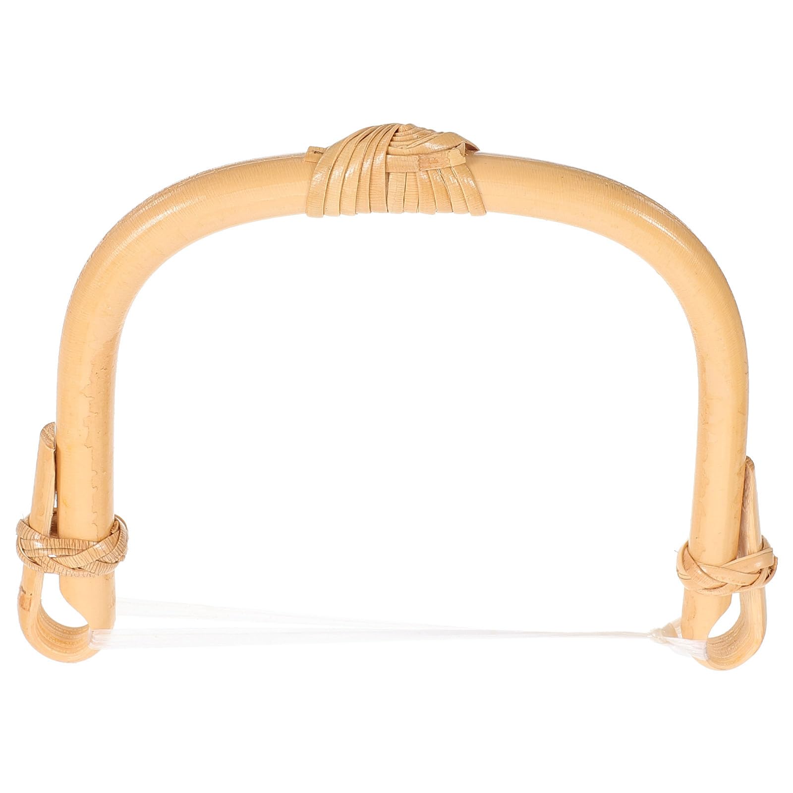 Luxshiny Bamboo Teapot Handle Replacement 5.31 Inch Lightweight Anti-Scald Grip for Ceramic Tea Kettle Repair Kitchen Accessory