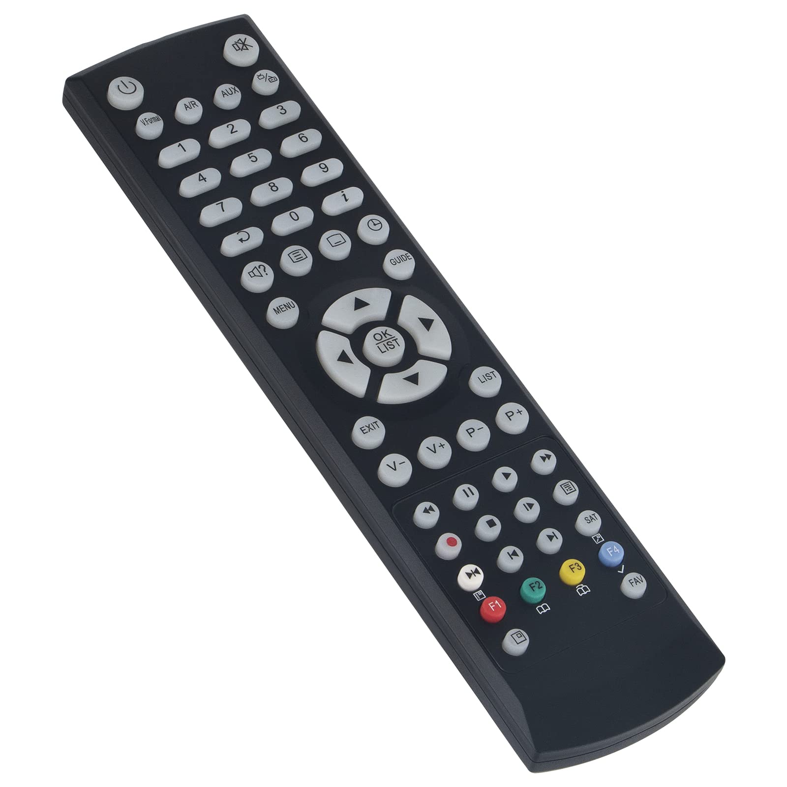 VINABTY New TRF-7160 Replacement Remote Control TRF-7160 Remote Control Replaced Compatible with TOPFIELD TF7100HD PVRt Plus TRF-7160 PVR TRF-7260 PVR TRF7170 PVR TRF-7260PLUS PVR TPR5000 PVR TF-G9700