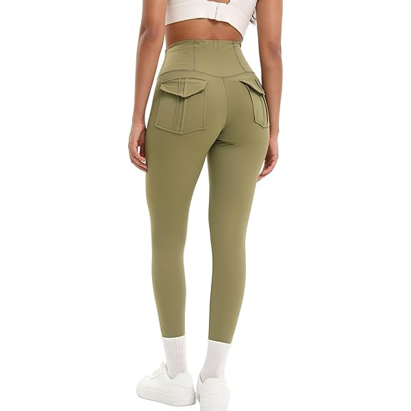Aoxjox Flare Leggings for Women Trinity Tummy Control High