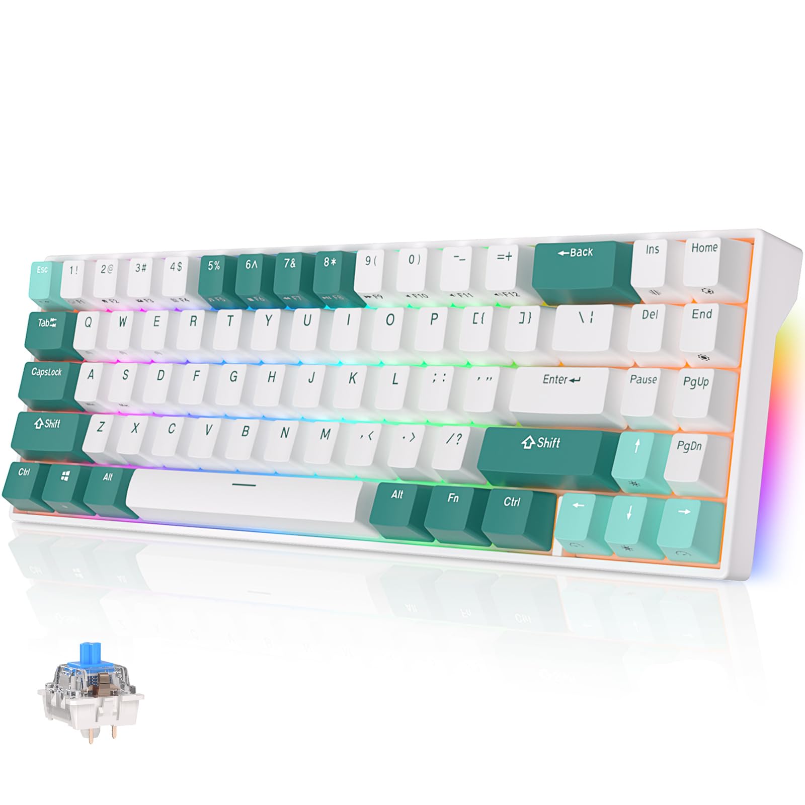 Mua RK71 Mechanical Keyboard - 2.4GHz/Bluetooth/USB-C Wired Gaming ...