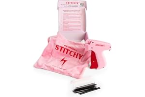 TUCKY Stitchy No-Sew Hemming Tool- Easy, Portable, Professional-Grade Tagging Gun for Quick, Temporary Hems on Pants, Skirts, Dresses, and Sleeves