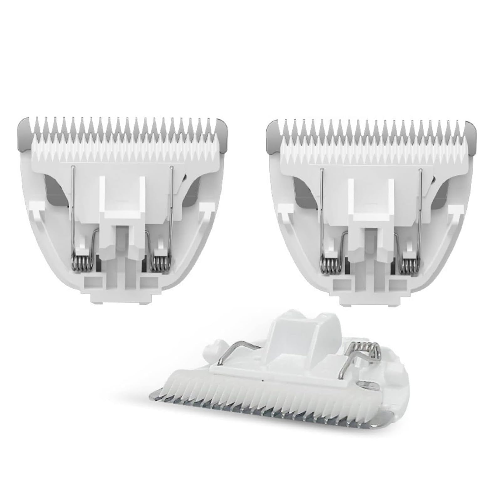 Sun YOBA 3 PCS Standard Size Replaceable Ceramic Blades Set for Pet Hair Clipper, Cat & Dog Grooming Blades (3pcs)