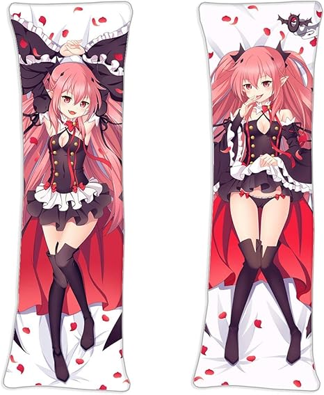 Amazon 終わりのセラフ クルル ツェペシ 抱き枕カバー スムースニット R18禁 150x50cm アニメ キャラクターグッズ ゲーム 等身大 限定版 両面 エロ萌えグッズ フィギュア ドール 通販