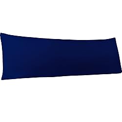 BEDSUM Microfiber Body Pillowcase, Soft Wrinkle