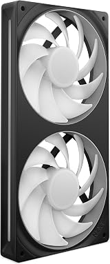 NZXT F240 RGB Core 240mm Single-Frame Fan Unit 2x120mm RGB Fans view 4