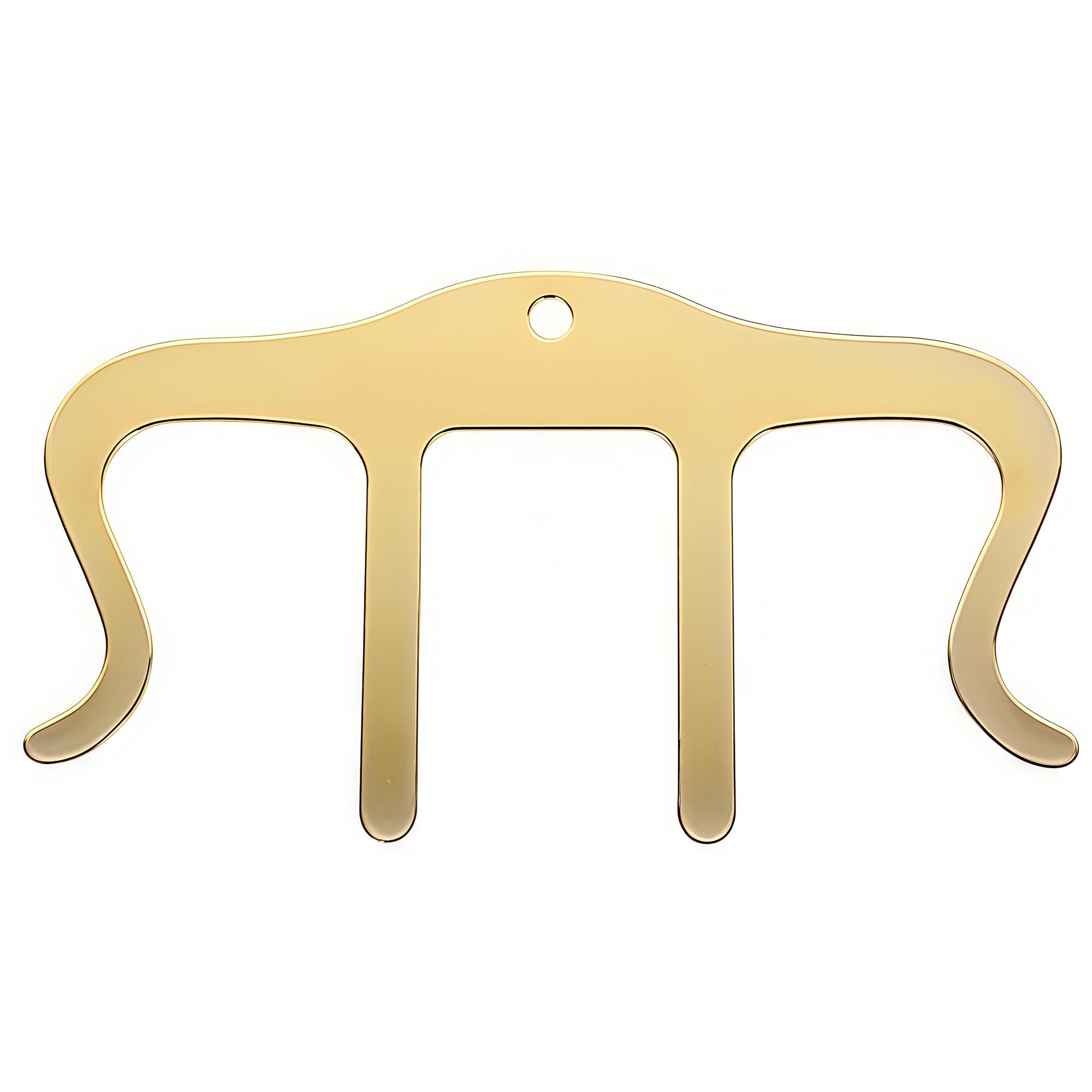 Musiin Metal Music Book Clip and Sheet Holder for Piano, Keyboard, Guitar Books(Gold)