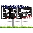 Trump 2024 Take America Back Yard Sign, Vote Trump, Trump 2024, Election Yard Sign, Yard Decor, Trump Sign, Outdoor Sign, Lawn Sign
