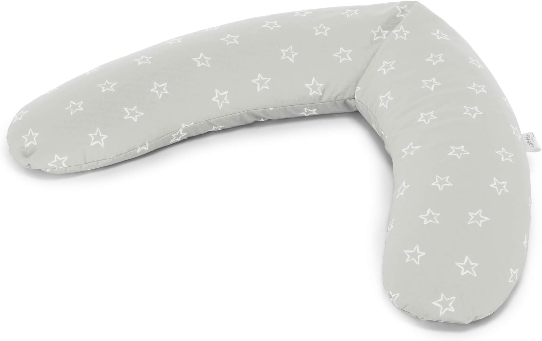 The Theraline Dodo pregnancy and breastfeeding pillow filled with micro beads and outer cover 170 cm