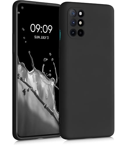 HONLEN Funda Para OnePlus 8T / OnePlus 9R Carcasa, (6.55" Inches) Gradiente Transparente TPU Silicona Case, Protección De Esquina Mejorada Cover Azul Púrpura