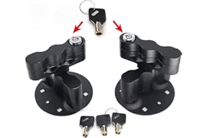 QHHR RX-LOX-PM Pack Mount Lock with Keys Compatible with Water Pack Gas Can Mounts and Fuelpax Standard Pack, 2 PCS