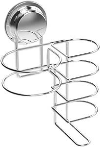 Navaris Soporte para Colgar secador y Plancha de Pelo - Colgador de