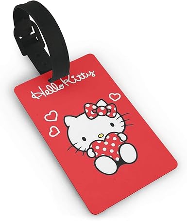 hello kitty luggage tag