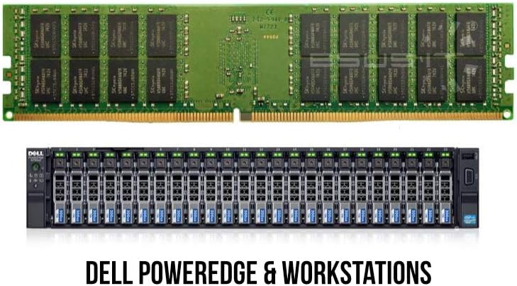 ESUS IT MEMORY RAM UPGRADE 128GB for Dell PowerEdge & Workstations DDR4 2400MHz ECC Load Reduced SNPXNJHYC/128G | A9031094