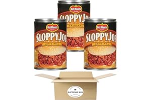 SUPREME BOX Del Monte Sloppy Joe Sauce Original 15 oz Can - Pack of 3 (45 oz in total)