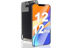 LMQ for iPhone 12/12 Pro Screen Replacement 6.1 inch, Wholesale 3D Touch LCD Screen Display Digitizer Frame Assembly with Waterproof Adhesive，NO Repair Tools