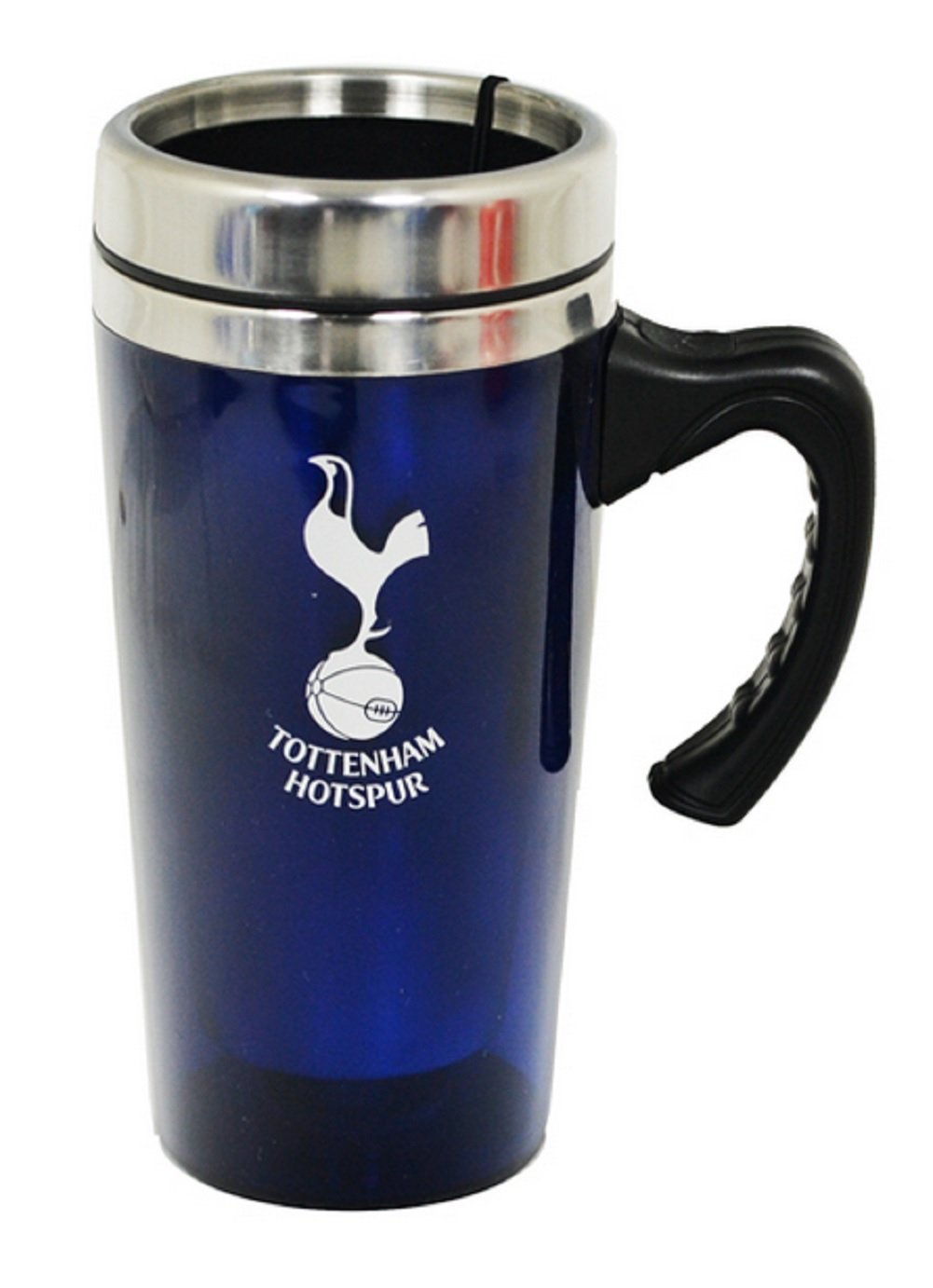 Tottenham Hotspurs Travel Mug Plastic Football Fan Official Gift Tea Coffee