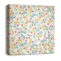 Canvas Wall Art Abstract Color Canvas Prints Home Artwork Decoration for Living Room,Bedroom - 12x12 inches