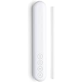 SOMA Glass Straw with Silicone Lined Travel Case and Cleaning Tool, 8-inch, Clear