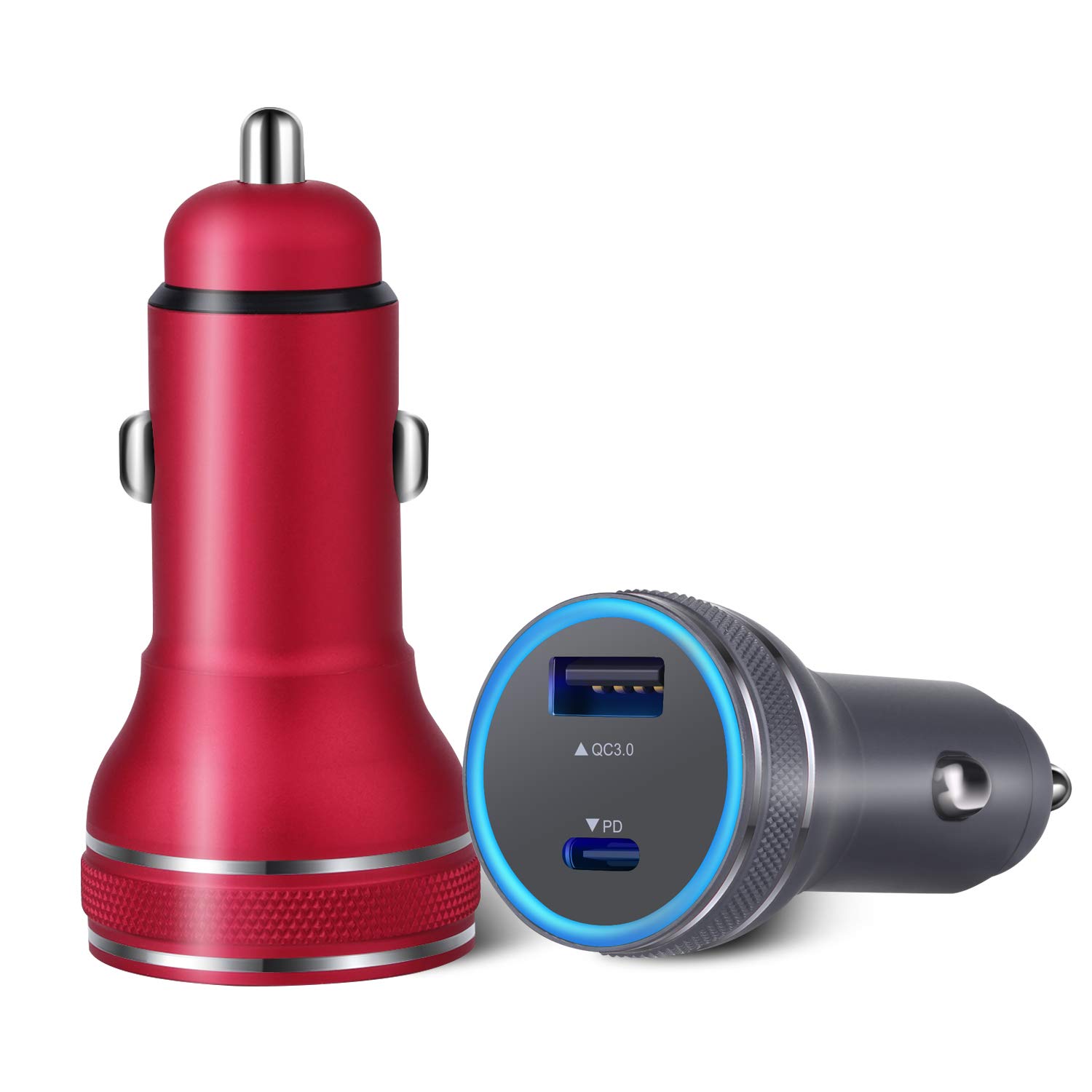 Okray 36w Usb C Pd Car Charger Metal Dual Port #usb #pd #car #charger Okray 36w Usb C Pd Car Charger Metal Dual Port