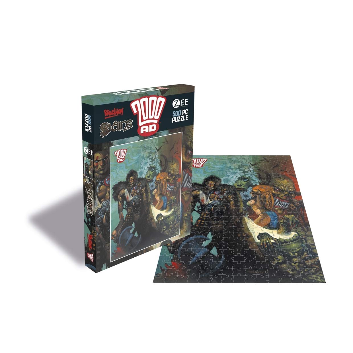 Zee Productions 2000AD Puzzle - Slaine - 500 Piece Jigsaw Puzzle - Perfect for Adults and Family