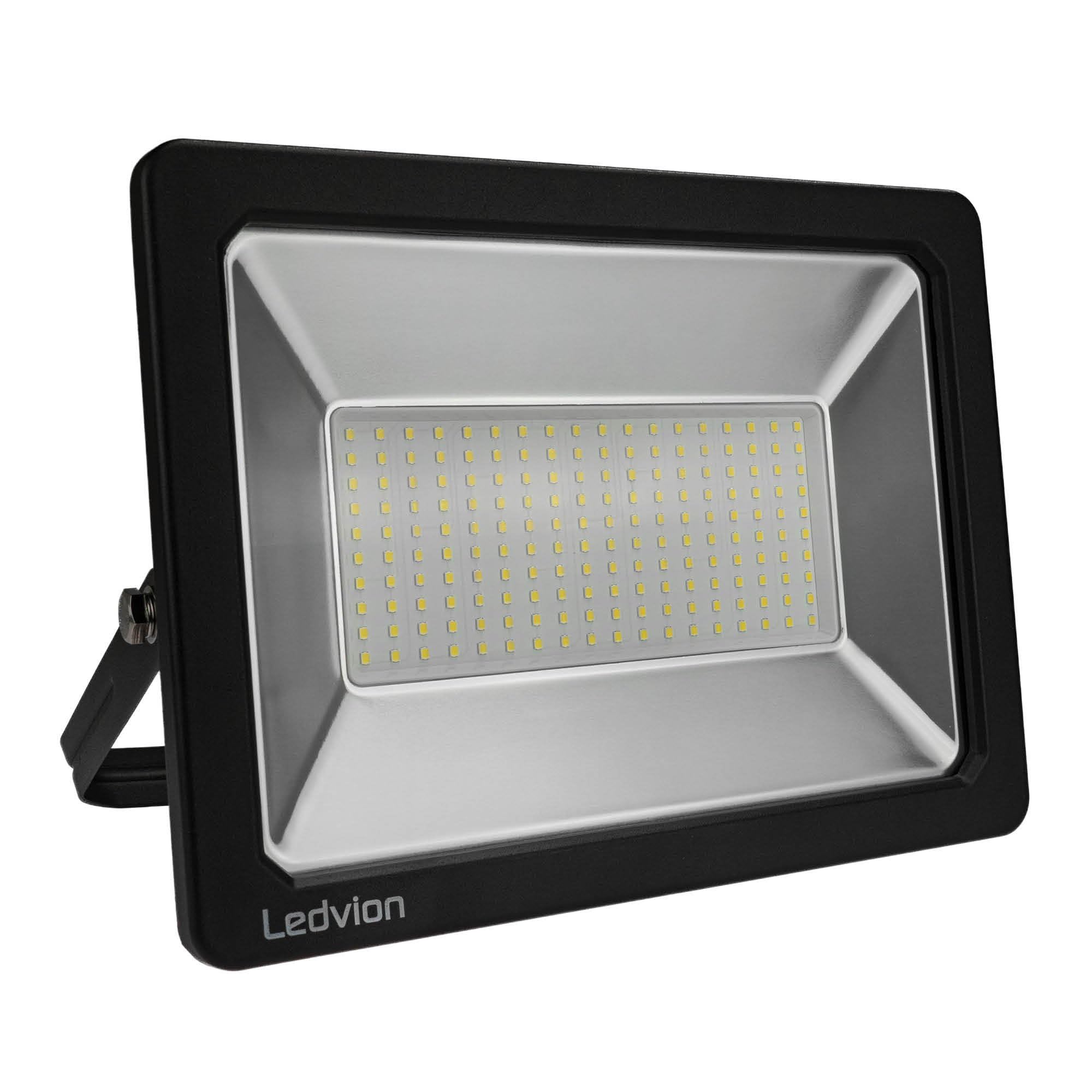 Ledvion - LED Floodlight, 150 Watt, LED Floodlight, 6500K, 12500 Lumens, IP65 Waterproof, Incl. Quick Connector — image 1