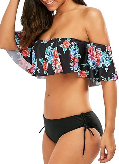 off the shoulder bathing suit top