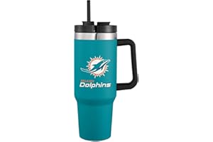 FOCO NFL unisex-adult NFL Team Logo Insulated Travel Mug 40oz XL Tumbler