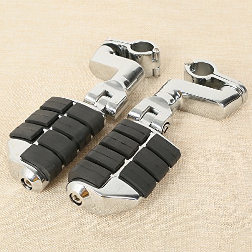 XFMT 7/8" 1"Engine Guard Front Foot Rest Foot Pegs For Honda GOLDWING