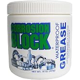 Corrosion Block High Performance Waterproof Grease - 16oz Tub - Non-Hazmat, Non-Flammable &amp; Non-Toxic