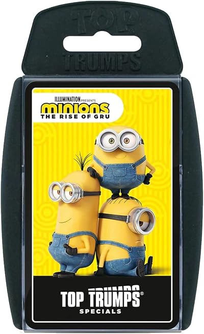 Top Trumps Minions The Rise of Gru Specials Card Game