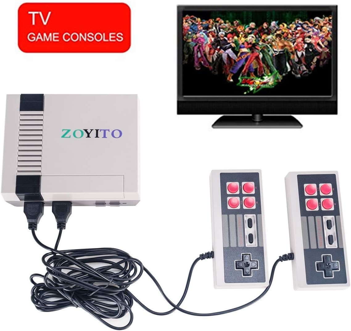 Classic Mini Game Consoles Retro Family TV Game Console Built-in 620 TV Video Game With Dual Controller