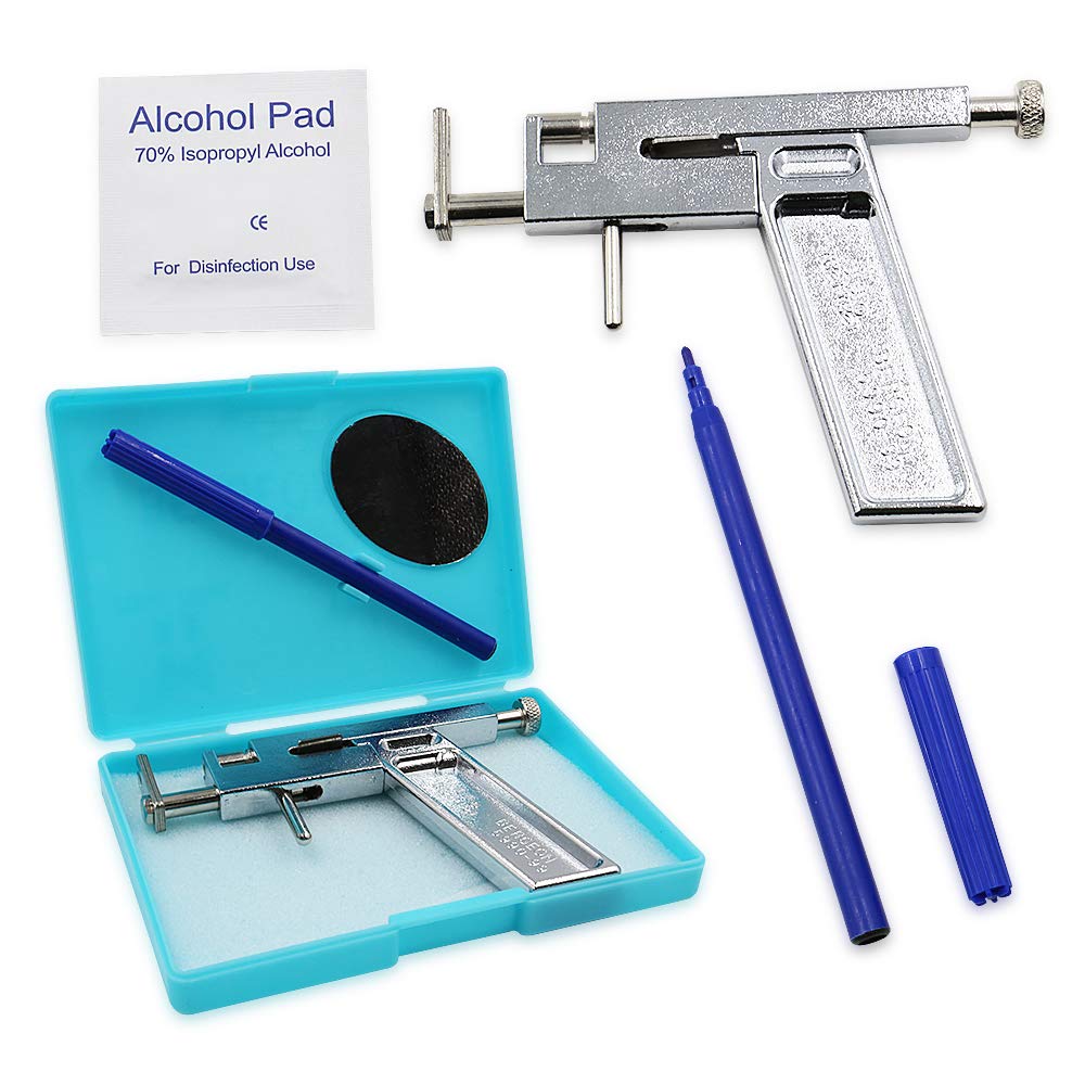 Autdor Ear Piercing Gun Stainless Steel Ear Nose Navel