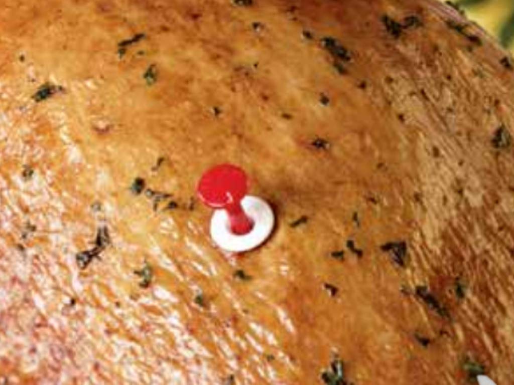 10 x Disposable Pop Up Poultry & Meat Timer