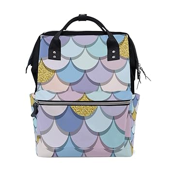 colorful diaper bag