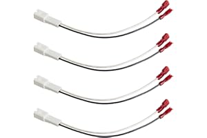 Jayubien 72-7901 Car Door Speaker Wiring Harness Adapter Kit Compatible with 1990-2002 Mazda 323 626 MPV MX3 MX6 RX7 Millenia