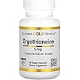 California Gold Nutrition Ergothioneine, 5 mg, 90 Veggie Capsules
