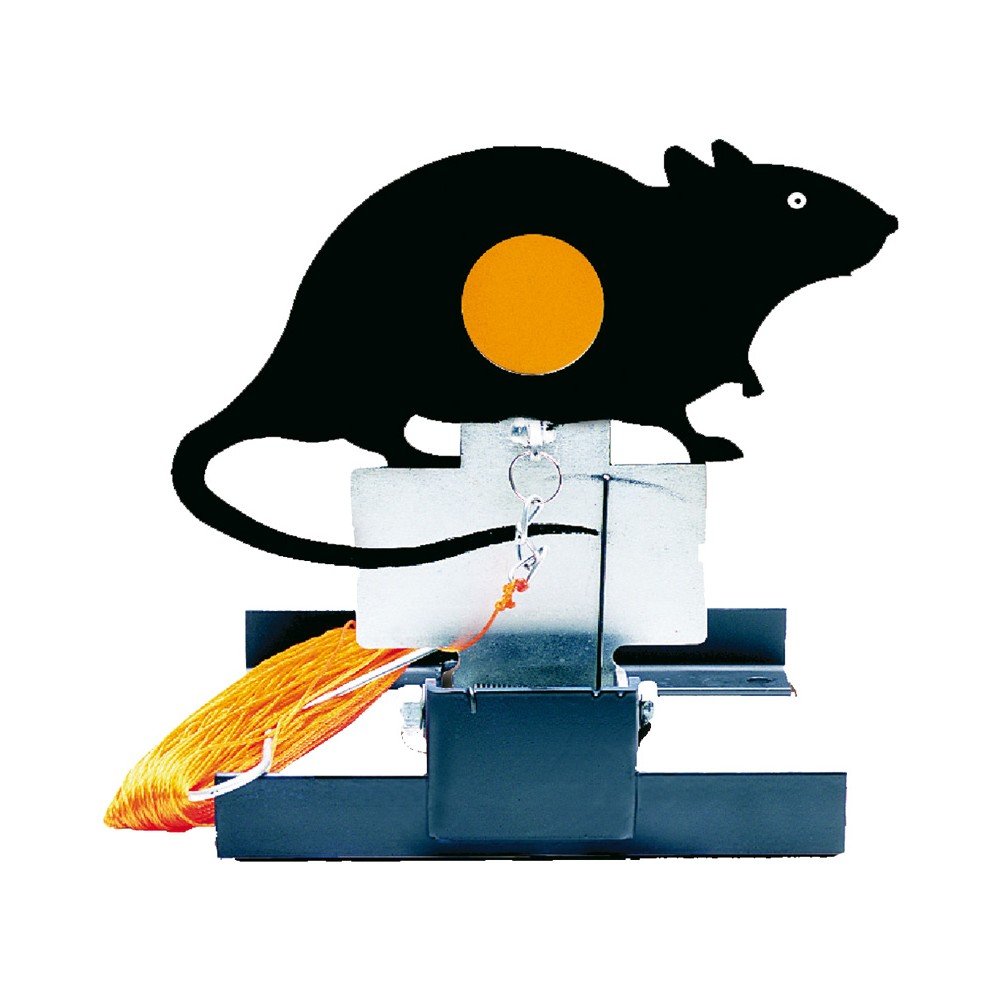 Gamo air rifle Knock 'em down Rat field target - with cord to pull the target back up