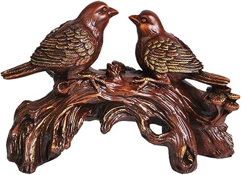 Adornos para pájaros Creativo TV Gabinete Decoraciones para gabinetes